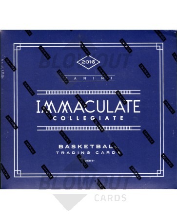 2016/17 Panini Immaculate Collegiate Basketball Hobby Box