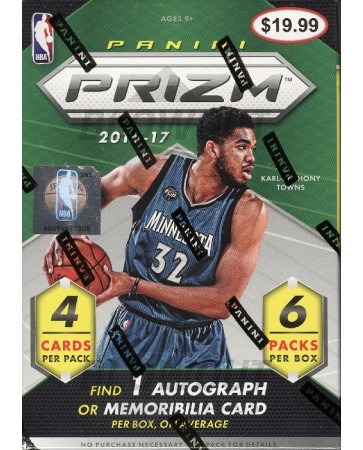 2016/17 Panini Prizm Basketball Blaster 20 Box Case