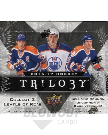 2016/17 Upper Deck Trilogy Hockey Hobby 10 Box Case