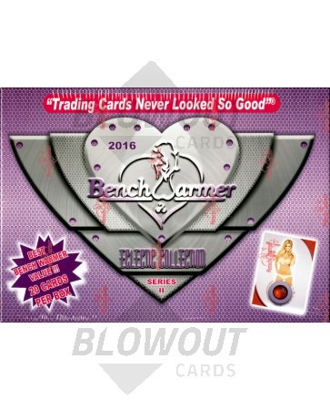 2016 Benchwarmer Eclectic Ser 2 Trading Cards 16 Box Case