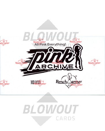 2016 Benchwarmer Pink Archive Final Ed Trading Cards 8 Box Case