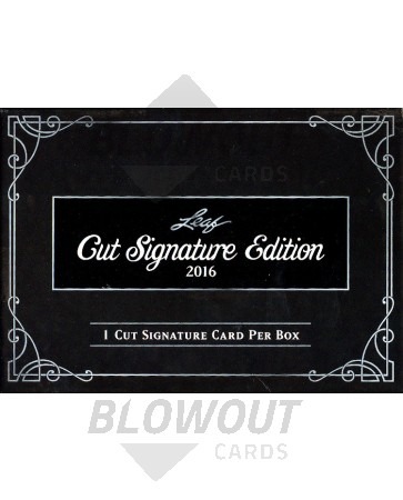 2016 Leaf Cut Signature Edition Box