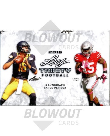 2016 Leaf Trinity Football Hobby Box