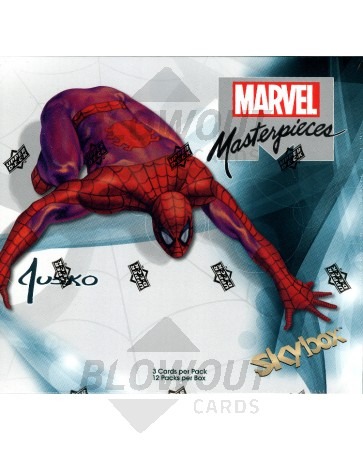 Marvel Masterpieces Feat. Joe Jusko - 12 Box Case (Upper Deck)