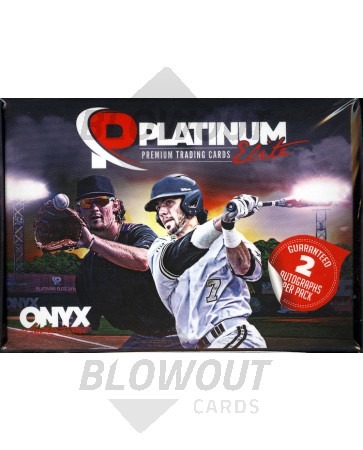 2016 Onyx Authenticated Platinum Elite Baseball Box