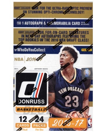 2016/17 Panini Donruss Basketball Hobby 20 Box Case
