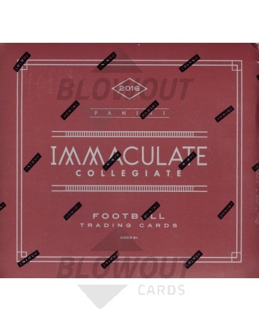 2016 Panini Immaculate Collegiate Football Hobby Box