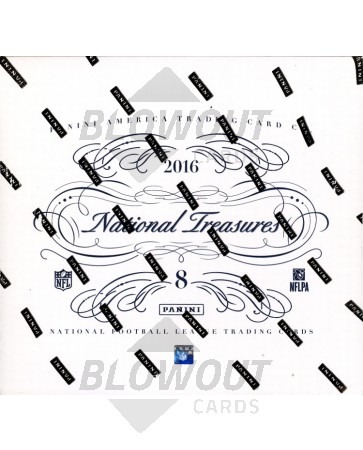 2016 Panini National Treasures Football Hobby Box