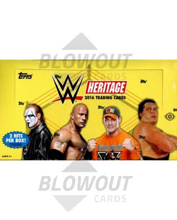 2016 Topps WWE Heritage Wrestling Hobby Box