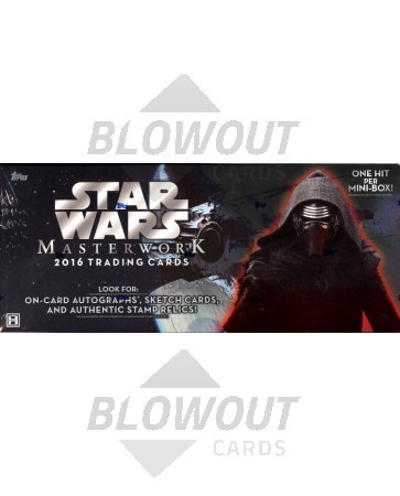 2016 Topps Star Wars Masterwork Hobby Box