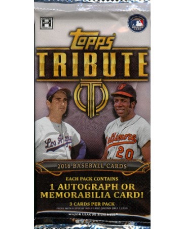 2016 Topps Tribute Baseball Hobby Pack