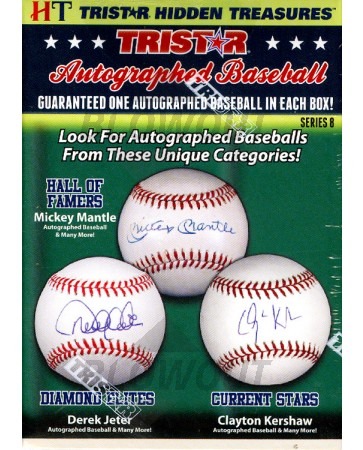 2016 Tristar Hidden Treasures Series 8 Auto Baseball Box