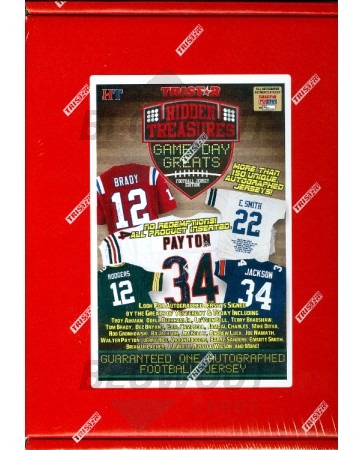 2016 Tristar H/T Game Day Greats Jersey Football Box