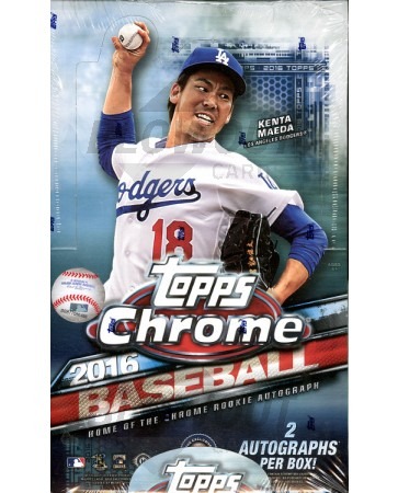 2016 Topps Chrome Baseball Hobby Box
