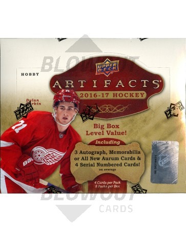 2016/17 Upper Deck Artifacts Hockey Hobby Box