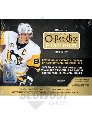 2016/17 O-Pee-Chee Platinum Hockey Hobby Box