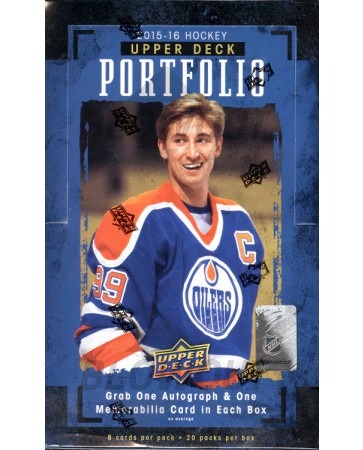 2015/16 Upper Deck Portfolio Hockey Hobby Box