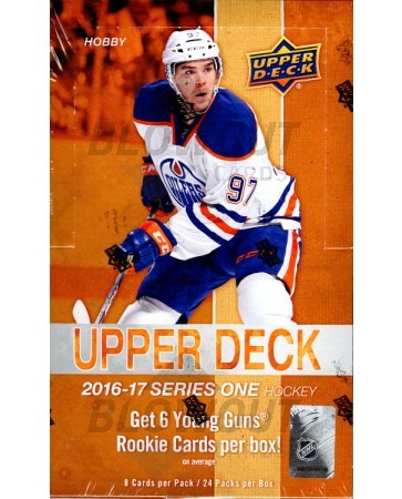 2016/17 Upper Deck Series 1 Hockey Hobby 12 Box Case