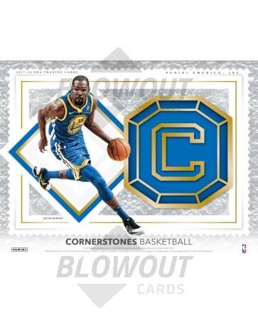 2017/18 Panini Cornerstones Basketball Hobby 12 Box Case