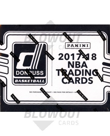 2017/18 Panini Donruss Basketball Fat Pack 12 Box Case