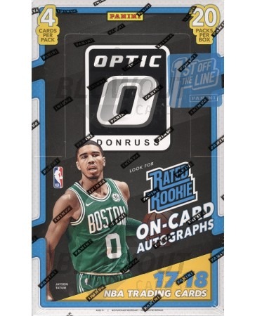 2017/18 Panini Donruss Optic Basketball 1st Off The Line Hobby Box 