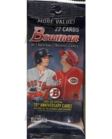 2017 Bowman Baseball Fat Pack - 12 Pack Lot
