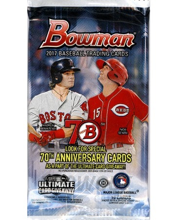 2017 Bowman Baseball Hobby Pack