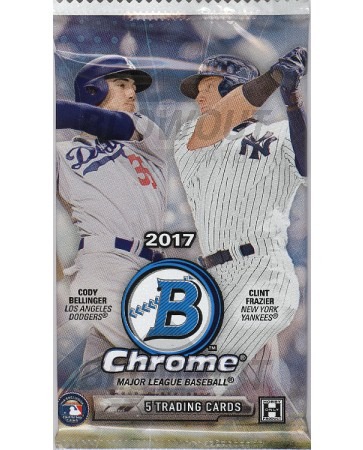 2017 Bowman Chrome Baseball Hobby Pack