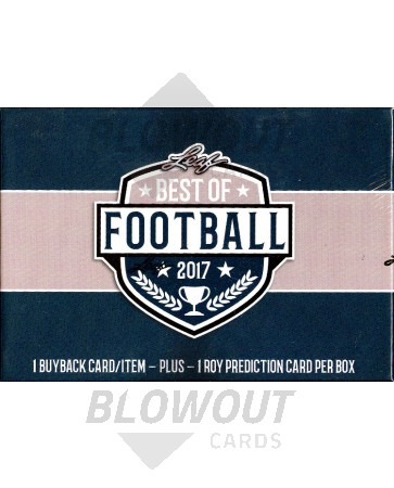 2017 Leaf Best of Football Box