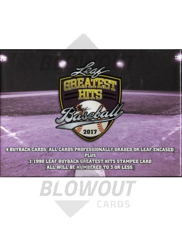 2017 Leaf Greatest Hits Baseball