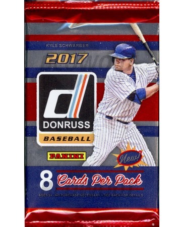 2017 Panini Donruss Baseball Hobby Pack