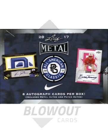 2017 Leaf Metal Perfect Game All-American Baseball Box 