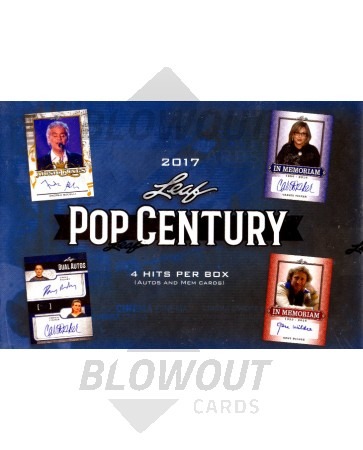 2017 Leaf Pop Century Trading Cards Box