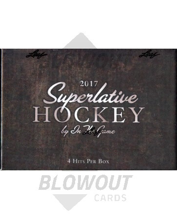 2017 Leaf ITG Superlative Hockey 12 Box Case