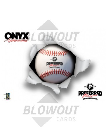 2017 Onyx Authenticated Pref Players Col Baseball Box