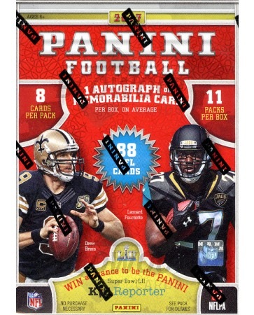 2017 Panini Football Blaster Box