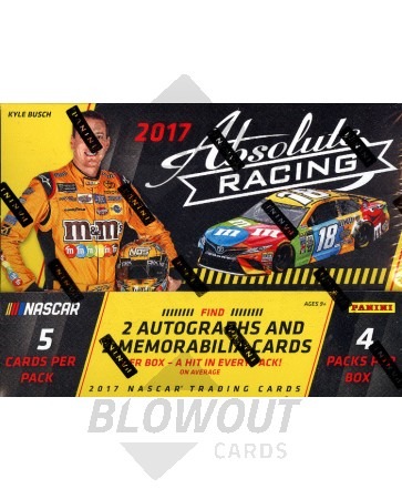 2017 Panini Absolute Racing Hobby Box
