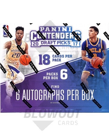 2017/18 Panini Contenders Draft Basketball Hobby Box