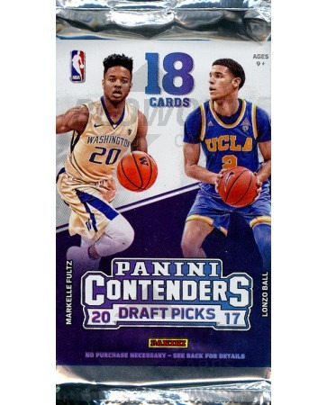 2017/18 Panini Contenders Draft Basketball Hobby Pack