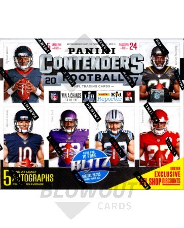 2017 Panini Contenders Football Hobby Box