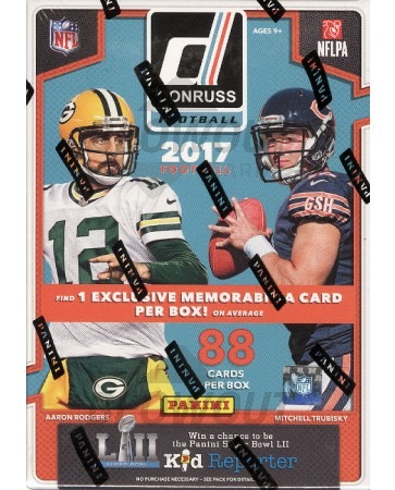 2017 Panini Donruss Football Blaster 20 Box Case