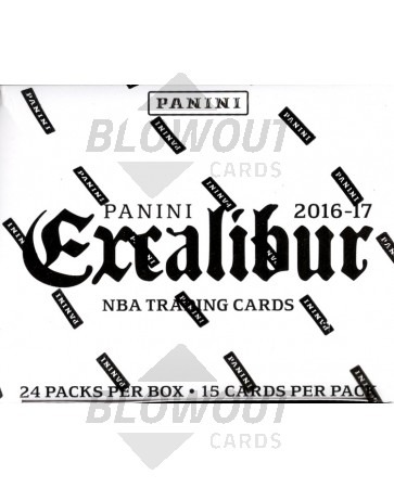 2016/17 Panini Excalibur Basketball Fat Pack 12 Box Case