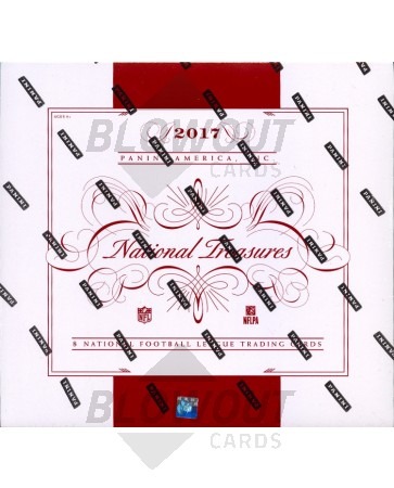 2017 Panini National Treasures Football Hobby Box