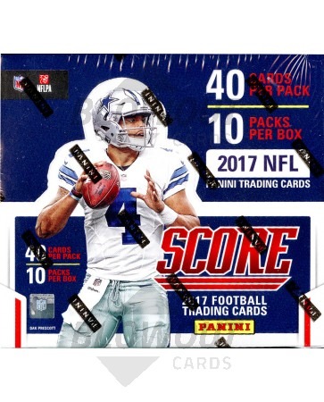 2017 Panini Score Football Jumbo 12 Box Case