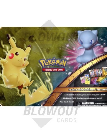Pokemon Shining Legends Collector Chest Tins - 9 Tin Case