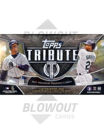 2017 Topps Tribute Baseball Hobby 8 Box Case