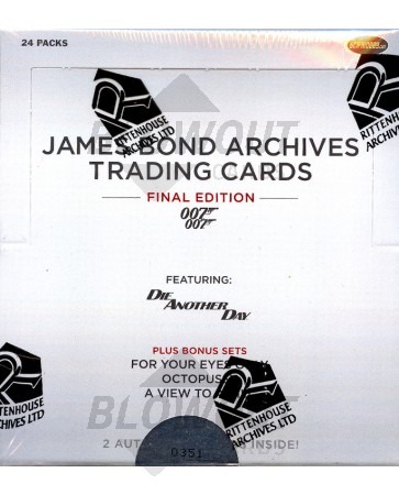 2017 James Bond Archives Final Ed (Rittenhouse) Box
