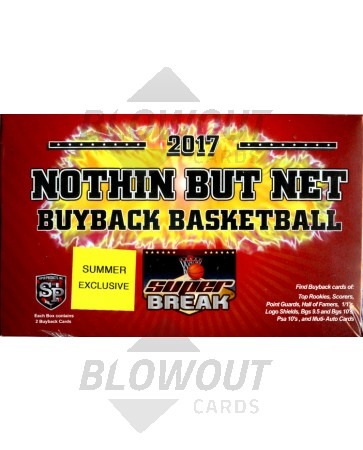 2017 Super Break Nothing But Net Summer Ed Basketball 3 Box Case