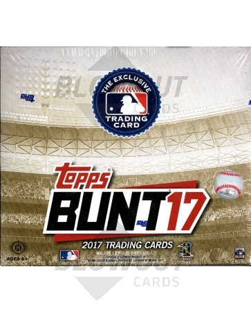 2017 Topps Bunt Baseball Hobby 20 Box Case