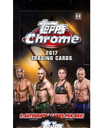 2017 Topps UFC Chrome Hobby Box